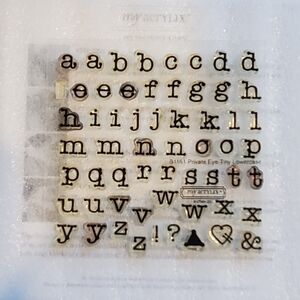 Close To My Heart Private Eye Tiny Lowercase B1161